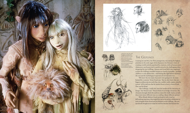 Illustration for article titled A Look Inside the Definitive Book on Bringing The Dark Crystal to Life